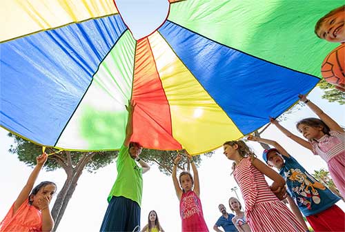 Animazione al Kids Club del Pappasole Camping Village