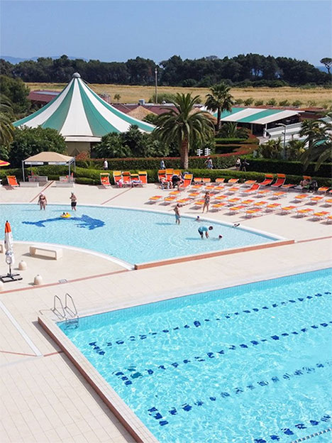 Parco piscine del Pappasole Camping Village