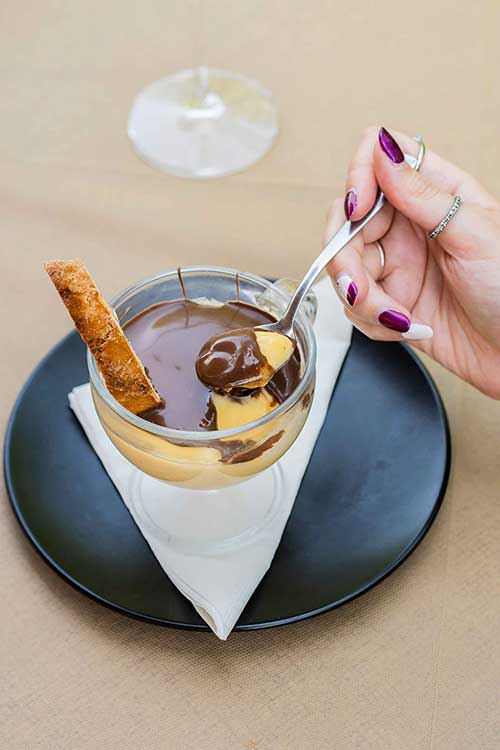 Dolce servito al Ristorante Pizzeria Pappasole