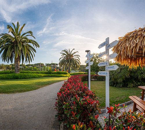 Spazi verdi al Pappasole Camping Village